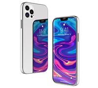 NALIA Mirror Hardcase compatibile con iPhone 12 Pro Max, Specchio Cover Rigida in 9H Vetro Temperato & Silicone Bumper, Custodia Protettiva Case Telefono Cellulare Protezione Copertura - Argento