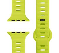 NALIA Motion Cinturino in Silicone per Apple Watch 38/40/41/42mm | Materiale In Silicone Premium, Regolabile Per Tutte Le Dimensioni Del Polso, Chiusura A Perno In Metallo