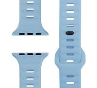 NALIA Motion Cinturino in Silicone per Apple Watch 38/40/41/42mm | Materiale In Silicone Premium, Regolabile Per Tutte Le Dimensioni Del Polso, Chiusura A Perno In Metallo