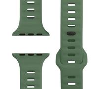 NALIA Motion Cinturino in Silicone per Apple Watch 38/40/41/42mm | Materiale In Silicone Premium, Regolabile Per Tutte Le Dimensioni Del Polso, Chiusura A Perno In Metallo