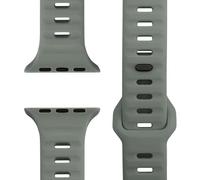 NALIA Motion Cinturino Silicone per Apple Watch 38/40/41/42/44/45/46/49mm | Series 1-12, SE e Ultra, Chiusura a perno in metallo, Silicone morbido, Resistente all'acqua
