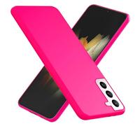 NALIA Neon Cover compatibile con Samsung Galaxy S21 Custodia, Sottile Protettiva Morbido Silicone Gel Copertura Antiurto, Case Resistente Telefono Cellulare Protezione Gomma Bumper, Colore:Pink