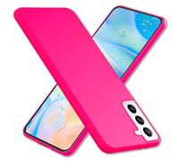 NALIA Neon Cover compatibile con Samsung Galaxy S22 Custodia, Colore Intenso Antiscivilo & Antiurto, Sottile Morbido Silicone Copertura Protettiva, Case Luminosa Backcover Robusto, Colore:Pink