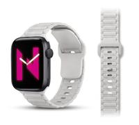 NALIA Pulse Cinturino in Silicone per Apple Watch 38/40/41/42mm - Sportivo | Design Elegante E Versatile, Chiusura Sicura Con Pin In Metallo, Vestibilità Perfetta Per Ogni Polso