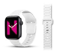 NALIA Pulse Cinturino in Silicone per Apple Watch 38/40/41/42mm - Sportivo | Design Elegante E Versatile, Chiusura Sicura Con Pin In Metallo, Vestibilità Perfetta Per Ogni Polso