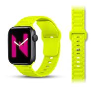 NALIA Pulse Cinturino in Silicone per Apple Watch 38/40/41/42mm - Sportivo | Design Elegante E Versatile, Chiusura Sicura Con Pin In Metallo, Vestibilità Perfetta Per Ogni Polso