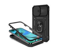 NALIA "RingDefend" COVER per Apple iPhone 13 Pro Max, Nero
