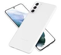 NALIA Ultra-Slim Cover compatibile con Samsung Galaxy S21 Custodia, Sottile Copertura Rigida Leggera Opaca Hard Case, Protezione Telefono Cellulare Guscio Bumper Protettiva, Colore:Bianco Trasparente
