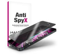 NALIA Vetro Temperato Privacy per Google Pixel 10/10 Pro - Anelli, Nero