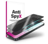 NALIA Vetro Temperato Privacy per iPhone 16e / 17e - Anelli, Nero