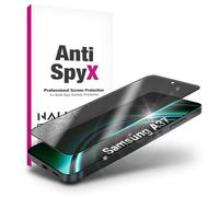 NALIA Vetro Temperato Privacy per Samsung Galaxy A37 - Pellicola Anti-Spia 9H - ANTISPYX (Full-Cover Case Friendly) - Marchio Tedesco