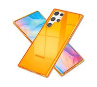NALIA "Vibe" COVER per Samsung Galaxy S22 Ultra, Arancione