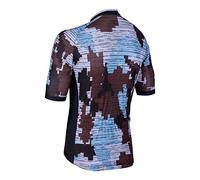NALINI 02821401100C000.10 AISCROSS 2.0 Unisex Adult T-Shirt Nero/Marrone/Grigio M