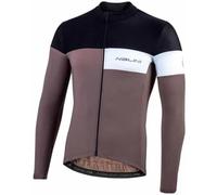 NALINI 02954801100C000.10 B0W PRO Corsa Jersey Uomo Maglia Lunga Marrone Pepper Corn M