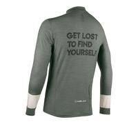 NALINI 03220501100C000.10 New LS Wool Jersey Uomo Maglia Lunga Olive Green 3XL