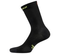 Nalini - High Vela Sock - Calze da ciclismo Unisex S/M | EU 38|40 nero