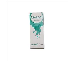 Nalkein Meticol - Gocce orali per il meteorismo e le coliche gassose, flacone da 20 ml