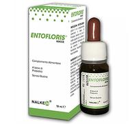 Nalkein Pharma Integratore Alimentare Entofloris Gocce, 10 ml
