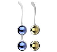 Set di Sfere Kegel Nalone Yany Love - Variabile e Ponderato (Blu-Oro)