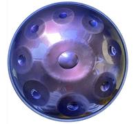 NaLsa 22 Pollici Panoramica in D Minore 9 Note - Processo Di Trattamento Termico Recentemente Aggiornato, Strumento Di Tamburo a Mano in Acciaio Professionale per la Produzione Dio Professionale (Viol