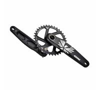 NaLsa Guarnitura 9-12 velocità 170/175MM, 599g Manovella Integrata Cava for Mountain Bike for Guarnitura MTB Guarnitura MTB (Color : 30t, Size : 170 mm)