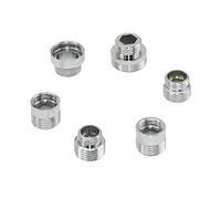 NALsa M16 M18 M24 M28 Maschio Femmina connettore filettato Ottone Risparmio Acqua Rubinetto Adattatore for Bagno Rubinetto della Cucina raccordi 1 pz (Color : M24 x 1I2)