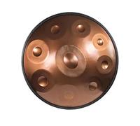 NaLsa Panna Di Mano Professionale, D Minore 9/10/12 Scala, 22 "Tamburelli D'Acciaio con Tasca a Disco a Mano Morbida, Mazze Di Disco a 2 Mani, Supporto per Disco a Mano, Panno Privo Di Polvere, 10 Ton