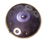 NaLsa Panna in Acciaio a Nitriding da 440 Hz, Strumento Pandrum D-Minor 9/10 /12 Note in Acciaio da 22 Pollici in Acciaio, Borse e Accessori, 12 Toni/10 Toni