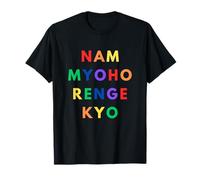 Nam Myoho Renge Kyo arcobaleno Maglietta