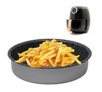 NAMAI - Teglia per Friggitrice ad Aria,18 CM, Alluminio Antiaderente, Adatta alla Lavastoviglie, Tortiera 18 CM, Made In Italy (18cm)