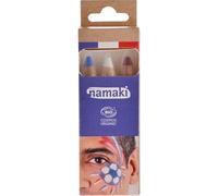 Namaki Kit matite da supporto blu-bianco-rosso - Kit matite occhi