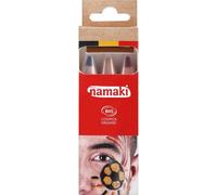 namaki Supporter Pencil Kit - Black-Yellow-Red