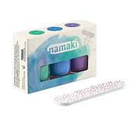 Namaki Set di smalti - Caraibi, blu elettrico, viola glitter
