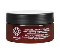 Namalei Maschera Capelli Ristrutturante Argan e Avocado, con Vitamina A ed E, Nutriente e Idratante per Capelli Normali, Secchi e Danneggiati, Effetto Anticrespo e Illuminante 200ml