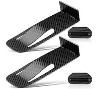 Namalu 2 Pezzi Fermaporte a Pedale Nero Fermaporta Anti-Chiusura e Sbattere delle Porte Fermaporte Girevoli Durevoli per Pulizia del Pavimento Fermaporta Per Cucina Depot