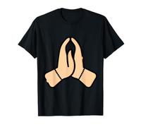 Namaskar Saluto Gesto di Rispetto Namaste Yogico indù Maglietta