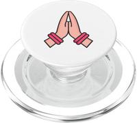 Namaskar Saluto Gesto di Rispetto Namaste Yogico indù PopSockets PopGrip per MagSafe