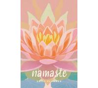 Namaste: Daily planner undated notebook with Softcover / format 5.5 x 8.5 inches / 100 Pages / Journaling / Gift Idea