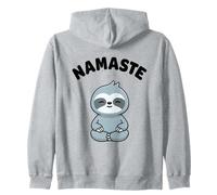 Namaste, Divertente Bradipo Kawaii per Yoga, Senza Stress Felpa con Cappuccio