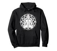 Namaste Lotus Chakra Yoga Amanti Felpa con Cappuccio