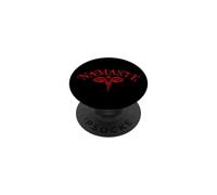 Namaste Occhi di Saggezza Rosso Buon Sapienza PopSockets PopGrip Adesivo