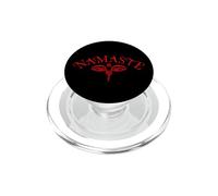 Namaste Occhi di Saggezza Rosso Buon Sapienza PopSockets PopGrip per MagSafe