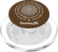NAMASTE SIAMO UNA Meditazione Yoga Detti PopSockets PopGrip per MagSafe