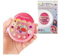 Bandai - Tamagotchi - Tamagotchi PIX - Floral rosa - animale elettronico virtuale con schermo a colori, tasti tattili giochi e fotocamera - 42911