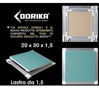 NAMCP04067QBD Botola cartongesso 20 x 30 cm 15mm Telaio alluminio