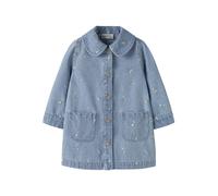 NAME IT Abito blu denim / verde pastello / bianco Bambini NAME IT 98