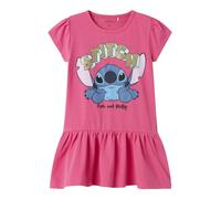 NAME IT Abito 'NMFFoda Stitch' blu colomba / oro / sambuco / rosa Bambini NAME IT 98