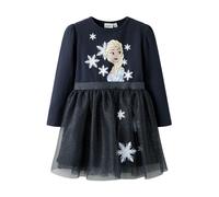 NAME IT Abito 'NMFOsimi Frozen' navy / argento / bianco Bambini - Bimba - Bambina (taglie 92-140) - PROMO - Abiti e gonne - Abiti NAME IT 116