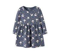 NAME IT Abito 'NMFVILISA' navy / curry / eosina / offwhite Bambini - Bimba - Bambina (taglie 92-140) - Abbigliamento - Abiti e gonne - Abiti NAME IT 110