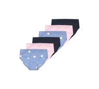 NAME IT Bambina Nkfbriefs 6P Hearts Noos, Serenity, 158-164